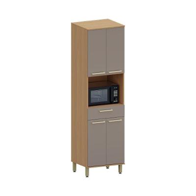 Paneleiro 4 Portas Forno Micro-ondas 70cm Duna Luciane