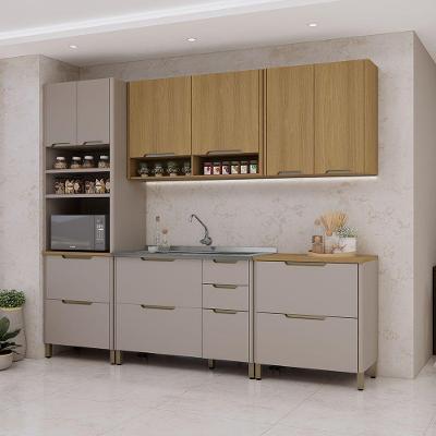 Cozinha Compacta 5 Peças Espaço Micro-ondas Luciane