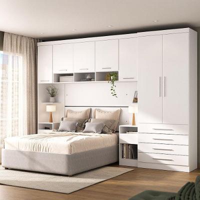 Quarto 7 Portas 5 Gavetas Alpes Master Luciane Móveis Grey