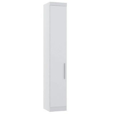Guarda Roupa Modulado 38cm 1 Porta Alpes Luciane Móveis Branco Pf-branco Pf