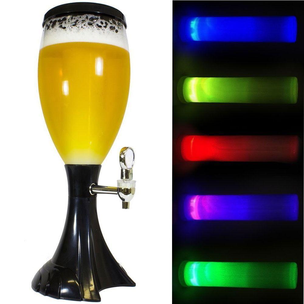 Torre De Chopp 2,5 Litros Com Iluminação De Led Lorben - 2