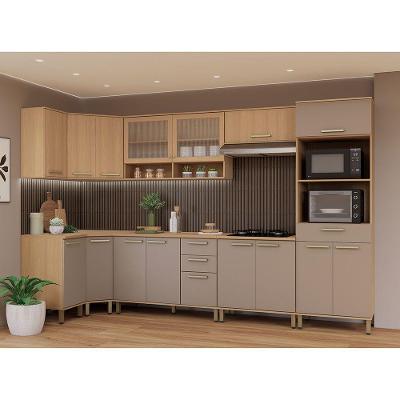 Cozinha Canto 9 Peças MDF 458cm Duna Luciane Freijó