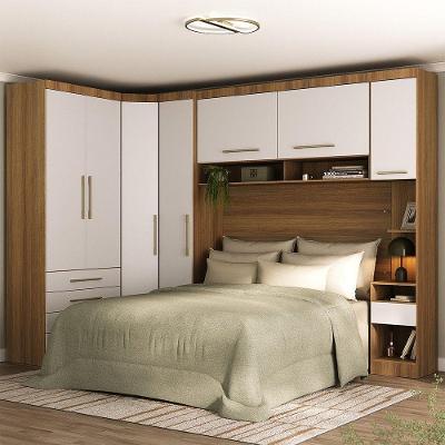 Quarto 7 Portas 5 Gavetas Paris Master Luciane Móveis