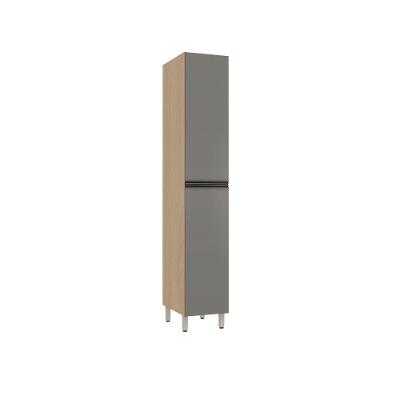 Paneleiro Cozinha 40cm 2 Portas 4 Prateleiras Essenza