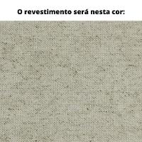 Sofá 4 Lugares Saibi Ozki 240Cm Poliéster Cinza Madeira Eucalipto Cedro Corda Náutica Plana Poliéste