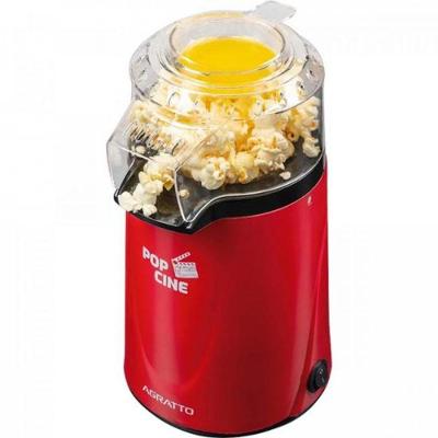 Pipoqueira Elétrica Agratto Pop Cine 1200W Vermelho com Preparo Rápido em Poucos Minutos 110V