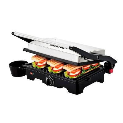 Sanduicheira Grill Arno Dual Inox Gnox 8010000262 1100W Inox 220V