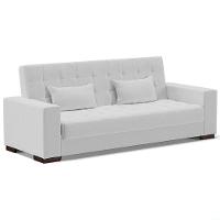 Sofá Cama Decorativo 210Cm Beesley Linho Cinza - Gran Belo - 1