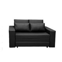 Sofá Cama Castor Casal Salerno Corano Preto 2 Lugares - 2