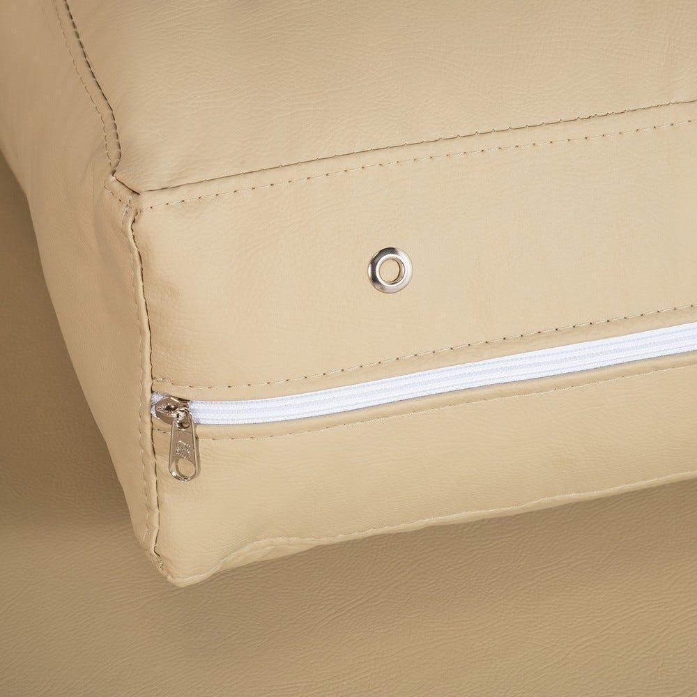 Sofá Cama Castor Casal Salerno Corano Bege 2 Lugares - 2