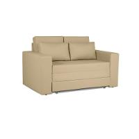 Sofá Cama Castor Casal Salerno Corano Bege 2 Lugares - 1