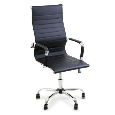 Cadeira Alta De Escritorio  Giratoria Ergonomica Preto