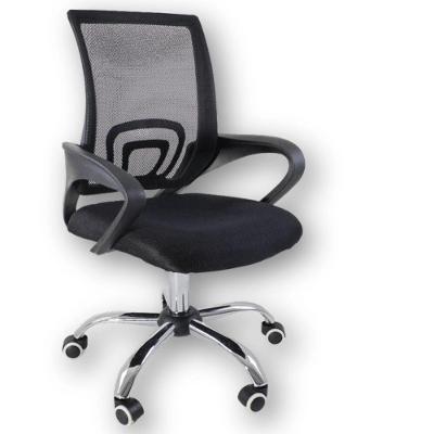 Cadeira De Escritório Oficial Begonia Tela Mesh Ergonômica Preto