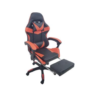 Cadeira Gamer Stillus Ergonômica  Apoio De Pés Vermelho