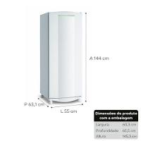 Geladeira 261 Litros 1 Porta Degelo Seco Gavetão Consul 220v - 2