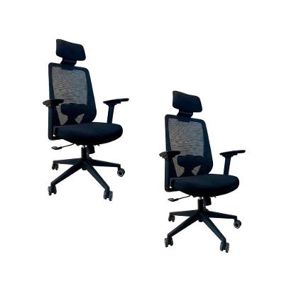 Kit 2 Cadeiras De Escritório Comfort Max