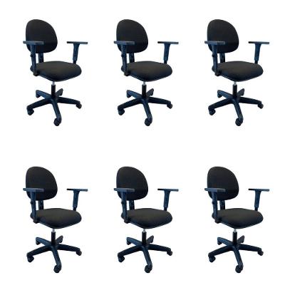 Kit 6 Cadeiras De Escritório Oficial Operativa