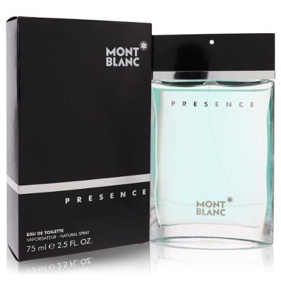 Perfume Masculino Presence Mont Blanc 75 Ml Eau De Toilette