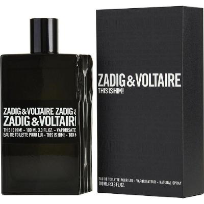 Perfume Masculino Zadig & Voltaire This Is Him! Zadig & Voltaire Eau De Toilette Spray 100 Ml