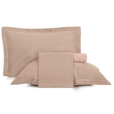 Jogo De Cama Solteiro 3 Peças Altenburg Toque Acetinado Slim Laranja