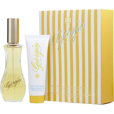 Kit Feminino Giorgio Giorgio Beverly Hills Eau De Toilette Spray 90 Ml + Loção Corporal 50 Ml