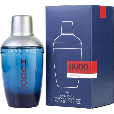 Perfume Masculino Hugo Dark Blue Hugo Boss Eau De Toilette Spray 75 Ml