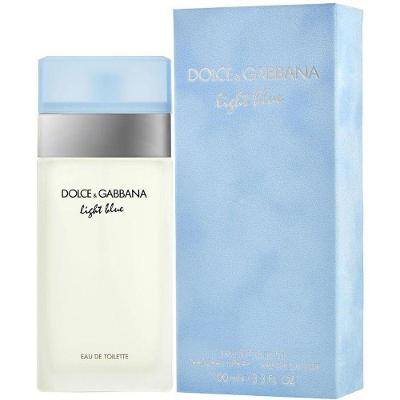 Perfume Feminino D & G Light Blue Dolce & Gabbana Eau De Toilette Spray 100 Ml
