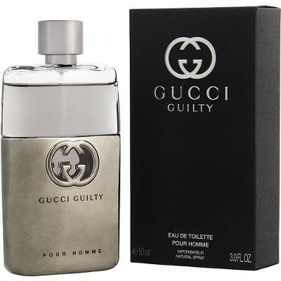 Perfume Masculino Gucci Guilty Pour Homme Gucci Eau De Toilette Spray 90 Ml (Nova Embalagem)