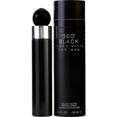 Perfume Masculino Perry Ellis 360 Black Perry Ellis Eau De Toilette Spray 100 Ml