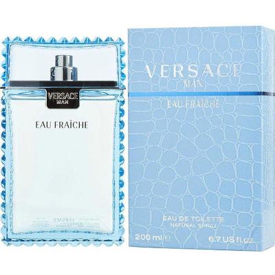 Perfume Masculino Versace Man Eau Fraiche Gianni Versace Eau De Toilette Spray 200 Ml