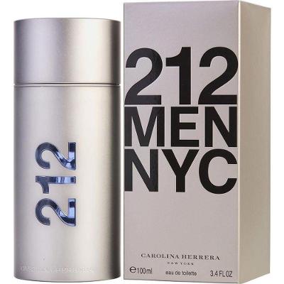 Perfume Masculino 212 Carolina Herrera Eau De Toilette Spray 100 Ml