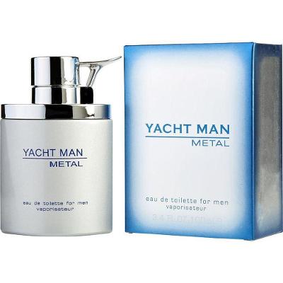 Perfume Masculino Yacht Man Metal Myrurgia Eau De Toilette Spray 100 Ml