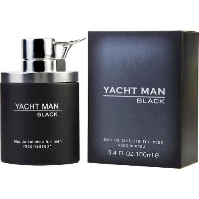 Perfume Masculino Yacht Man Black Myrurgia 100 Ml