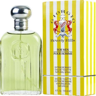 Perfume Masculino Giorgio Giorgio Beverly Hills Eau De Toilette Spray 120 Ml