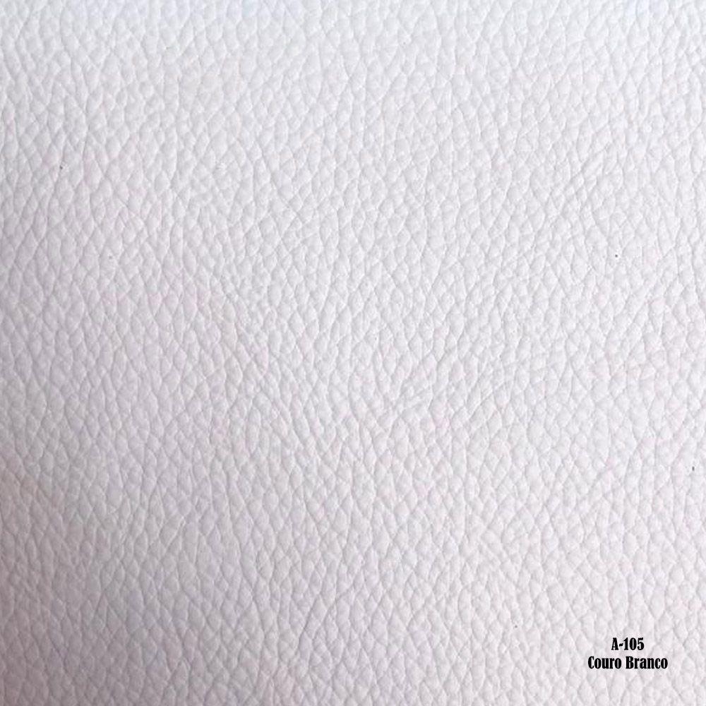 Sofá 2 Lugares 170cm Milano Couro Branco Fosco Gran Belo - 4