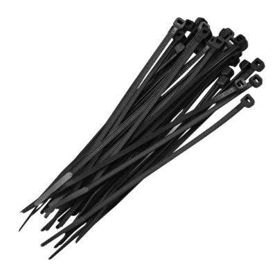 Abraçadeira de Nylon 3,6X25CM 100 Unidades em PA6 para Organizar e Fixar Cabos Preto Western