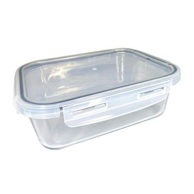 Pote De Vidro Hermético Com Tampa De Plástico 1040 Ml