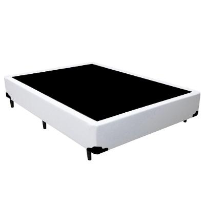 Cama Box Casal Sintético Mega Cama Branco