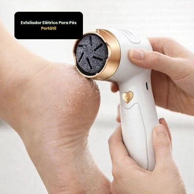 Esfoliador Elétrico Para Pés Portátil