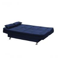 Sofá Cama Casal Reclinável Salomé - Azul Light - 2