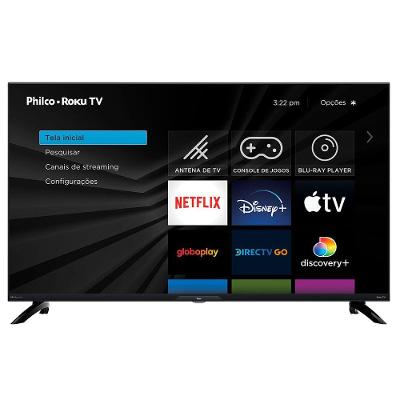 Smart TV 40” Philco LED PTV40G7ER2CPBLF Roku TV Dolby Audio Bivolt