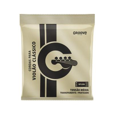 Encordoamento Para Violão Nylon Gs5m Tensão Média Groove