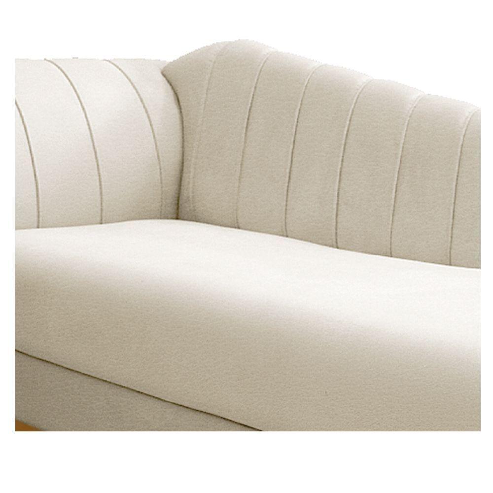 Recamier 160Cm Lado Direito Corano Bege - 3