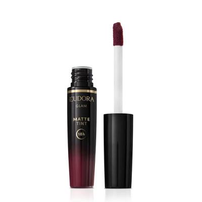 Eudora Batom Líquido Vinho Sublime Glam Matte Tint 4g