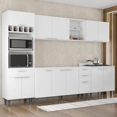 Armário De Cozinha Cp05 Para Pia 150cm Pérola Z34 Branco - Mpozenato