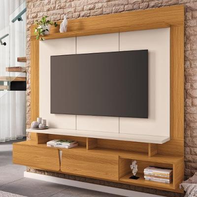Painel Tv 65 Pol 160cm Bancada Suspensa Pietro Cinamomo/off H01 - Mpozenato