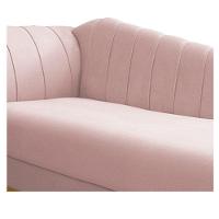 Recamier 160Cm Lado Direito Suede Rosê - 3