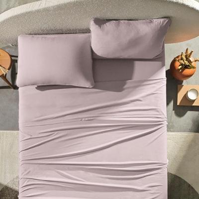 Jogo De Cama Queen 4 Peças Altenburg Malha Fio Penteado Rosê Natural