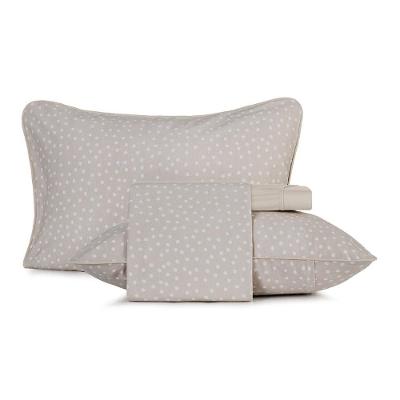 Jogo De Cama King Altenburg 4 Peças Malha Fio Penteado Bits Mocha