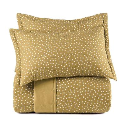 Jogo De Colcha King 3 Peças Altenburg Malha Fio Penteado Bits Amarelo